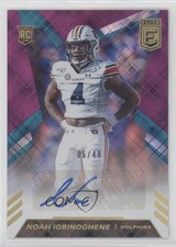 2020 Panini Donruss Elite Rookie Purple 6/49 Noah Igbinoghene #RA-NI Auto 0q6d