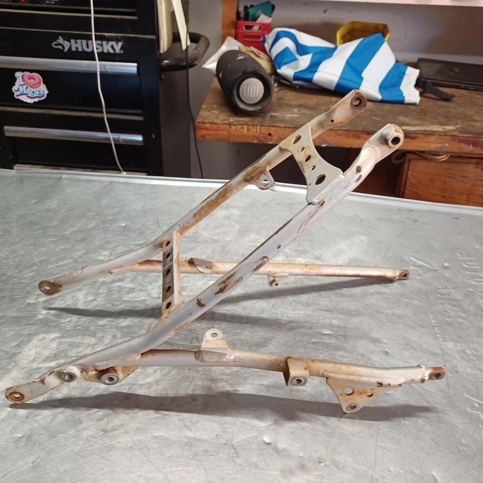 2008 Honda Crf150r Rear Back Sub Frame Subframe 50200-kse-000za