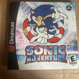 Sonic Adventure Sega Dreamcast Original Authentic Video Game Disc Complete