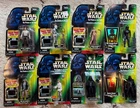 Vintage Star Wars POTF2 Lot of 8 Action Figures by Kenner Hasbro NEW