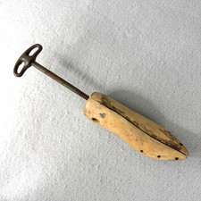 Vintage Wooden Shoe Stretcher Professional Cobbler 7"