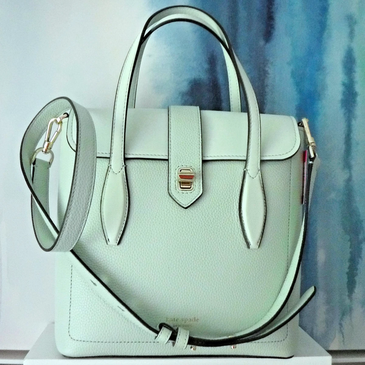 kate spade new york Turn Lock Satchel/Top Handle Bag Handbags