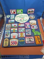 Washington State Lot of 26 Vintage WIBC Bowling Jacket Shirt Patches Olympia USA