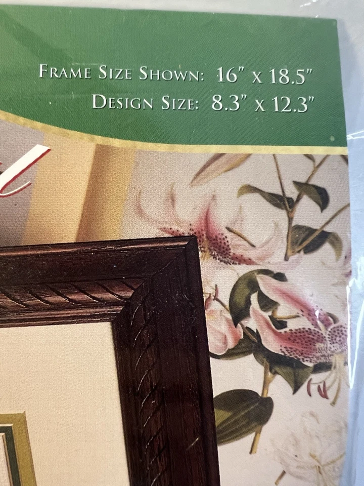 Stitchworld X-Stitch (1997) "Lily Botanical" No. 10-106 Complete Kit - Image 3 of 4