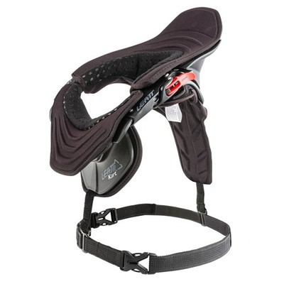 Leatt Go Kart/Karting Driver Protection Neck Brace - CE Approved -Black / Medium