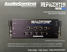 NEW Audio Control Epicenter Micro PRO Bass Restoration  Line Out Converter