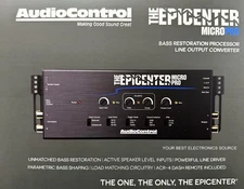 NEW Audio Control Epicenter Micro PRO Bass Restoration & Line Out Converter