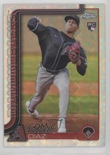 2025 Topps Chrome Logofractor Edition Yilber Diaz #8 18ye