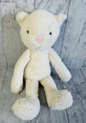 Jellycat Katarina Kitten Plush Kitty Cat Cream Missing Dress Rare Bear 10 