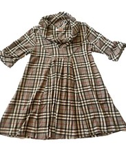 Checker Plaid Dress Short Sleeve Top Apparel Women Grey White Black