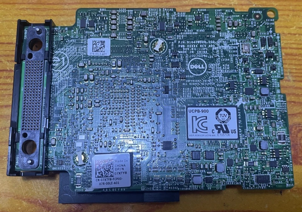 LOTE DE 2 | Controlador RAID Dell PowerEdge XD2 Mini H730p 2G Dell P/N: 07XTY8 Foto 3 de 4