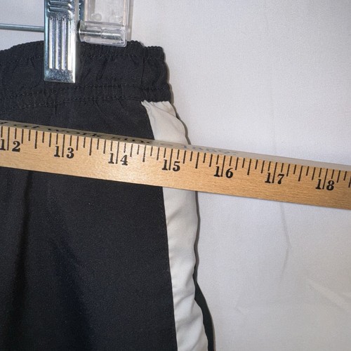 Nike - Herren Medium schwarz/weiß gestreift, Reißverschluss Knöchel Laufen Track Stretch Hose - Bild 5 von 11
