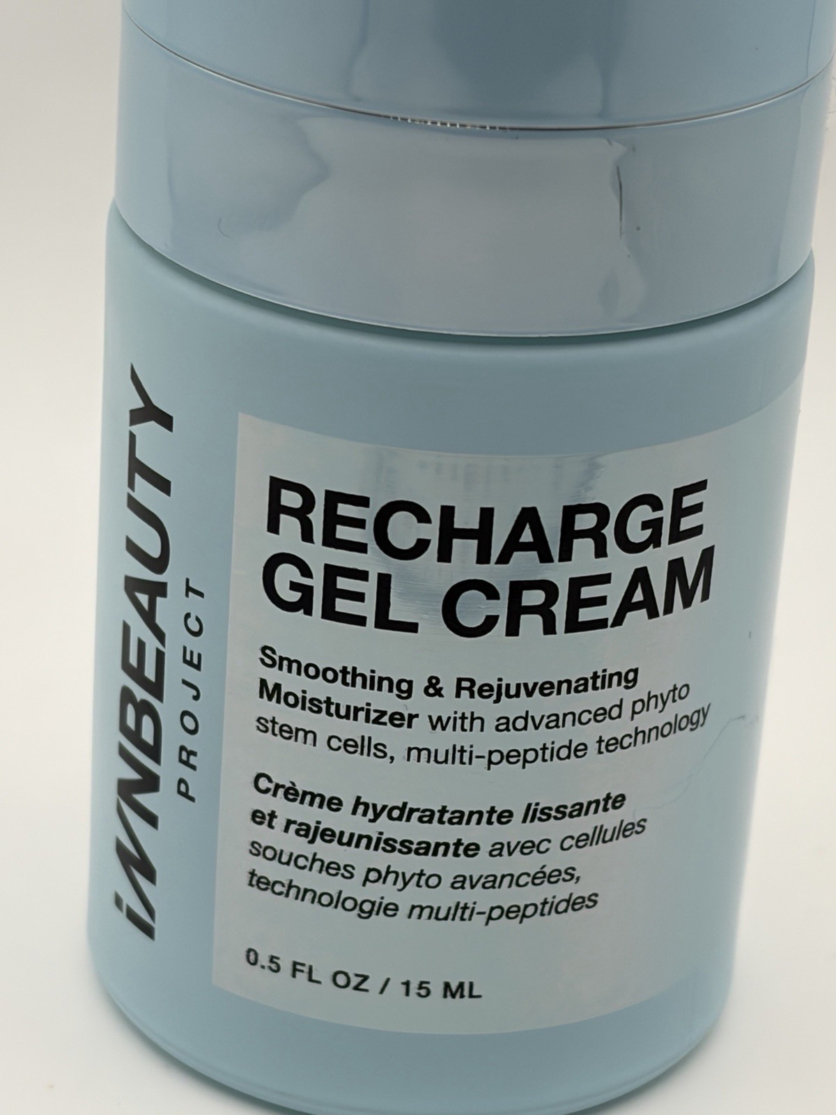 NEW Innbeauty Recharge Gel Cream Travel Size 15ml/0.15oz Refillable AUTHENTIC