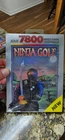 Vintage Atari 7800 Video Game Ninja Golf Factory Sealed 1990 L@@K at description