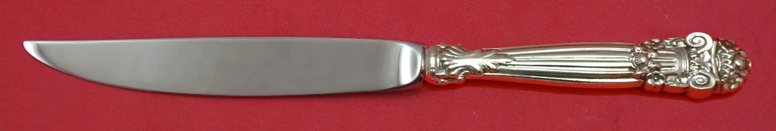 Georgian by Towle Sterling Silver Steak Knife Not Serrated Custom Made 8"