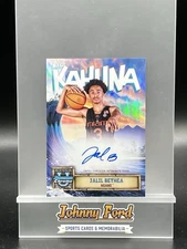 2024-25 Bowman University Chrome Jalil Bethea Big Kahuna Auto #BKA-JB Miami