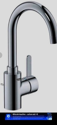 Grohe Waschtischbatterie Eurosmart Cosmopolitan L-Size Zero chrom 32830001