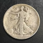 1921 P Walking Liberty Half Dollar 50c VG 90% Silver