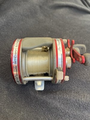 Abu Ambassadeur 5000 red - Made in Sweden - 3 screw Fully Functional