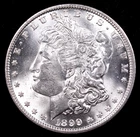 1899-O Morgan Silver Dollar AU/UNC Details Strong Luster New Orleans ✨