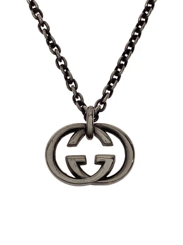 GUCCI SV925 Collana in argento con top da uomo usata