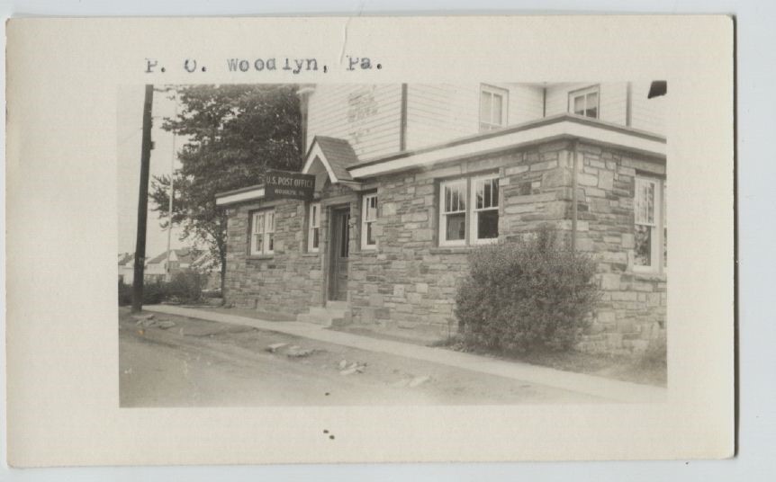 Old Postcard Post Office Woodlyn Pennsylvania Real Photo RPPC eBay