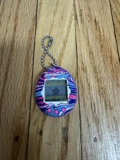 Bandai ORIGINAL TAMAGOTCHI PINK SPRINKLES Striped Marbled TESTED WORKING
