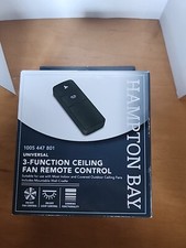 HAMPTON BAY Universal 3-Function Ceiling Fan Remote Control 1005 447-801 New