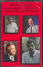 CECIL STRINGER...."AS FEATURED BY THE HALLELUJAH FOUR"......RARE GOSPEL CASSETTE