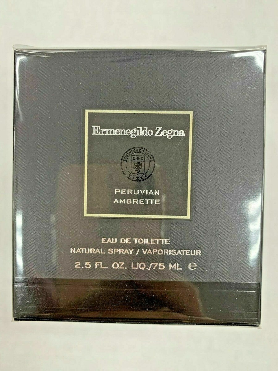 Peruvian Ambrette by Ermenegildo Zegna for Men EDT Spray 2.5 oz