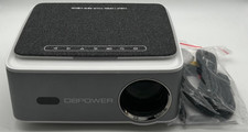 DBPOWER FHD 1080P Wi-Fi Bluetooth Projector with Carrying Backpack
