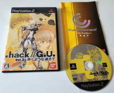 .Hack G.U Vol.3 Haruku Youna Harasa PS2 USED GAME JAP COVER NTSC-J