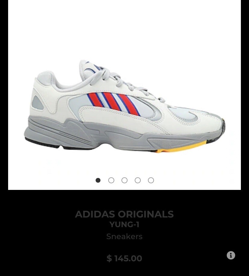 Adidas Yung-1 Grey Royal | eBay