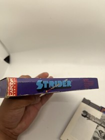 Strider (Nintendo NES) Complete CIB Capcom Nice!