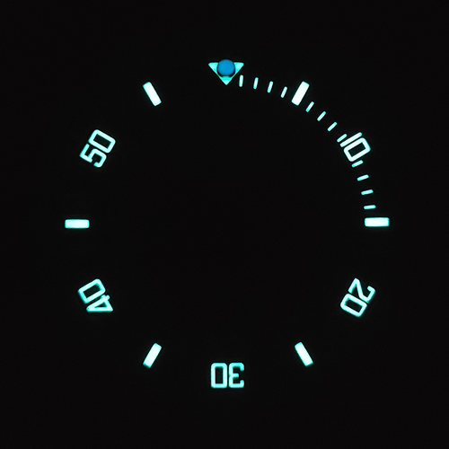 High Quality 38mm BGW9 Lume SUB Style Ceramic Bezel Insert Fit For SKX007/SKX009 - Picture 3 of 3
