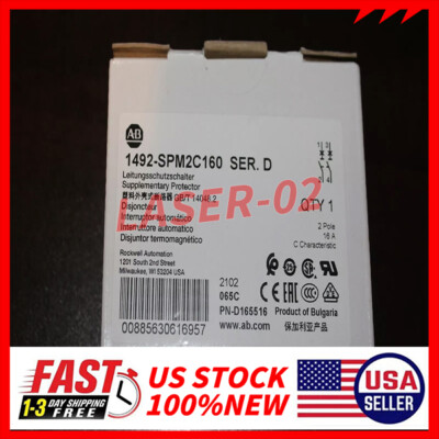 FREE Shipping New Box  Allen-Bradley  1492-SPM2C160 Circuit Breaker