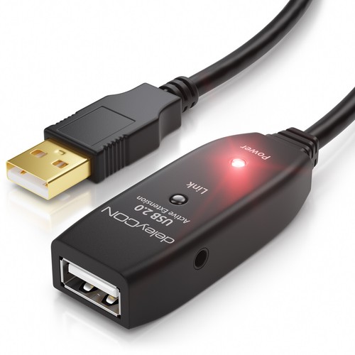 USB Verlängerungskabel AKTIV Verlängerung USB2.0 USB3.0 Repeater Verstärkerkabel - Bild 6 von 7