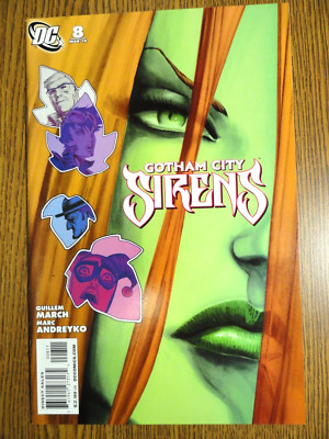 Gotham City Sirens #8 März 2010 NM Poison Ivy Harley Quinn Catwoman DC Comics