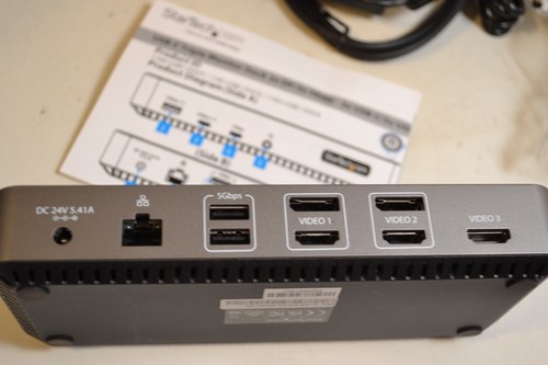 Base de monitor triple USB-C StarTech 116N-USBC-Dock - Imagen 3 de 6