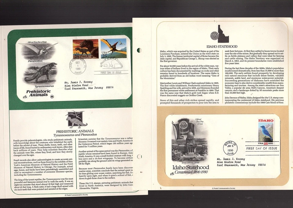 US stamps fdc  1997-99 30 ALL CACHETS ADDRESSED USED W/ INFO PANELS (e50 - Image 4 of 4