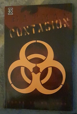 BATMAN CONTAGION (1992) TP TITAN FIRST EDITION USED VERY GOOD DC