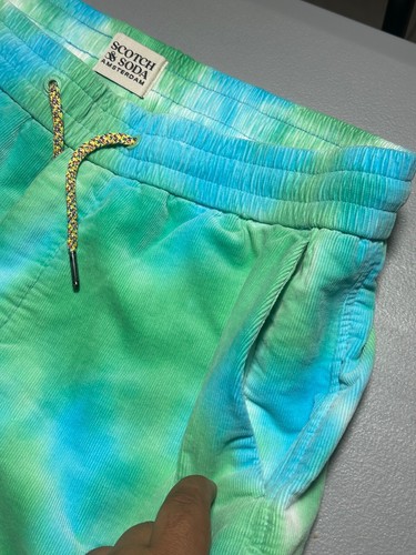 NWT SCOTCH AND SODA TIE DYE CORDUROY SHORTS MEN XLARGE SIZE - Picture 8 of 14