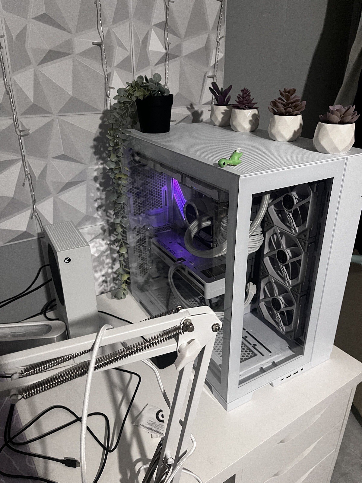 high performance rgb gaming pc includes keyboard and mouse