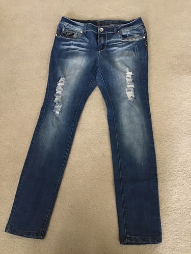 E-line Womens Juniors Jeans Denim Pants 