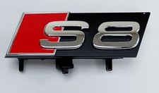AUDI S8 D4 RADIATOR GRILLE BADGE GENUINE PART 4H0853740A