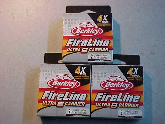 SPOOLS BERKLEY FIRELINE ULTRA CARRIER LB 150 YDS FISHING FOR JIG ice  line