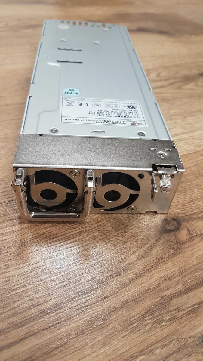 Bloc D'alimentation EMACS M1W-6460P 460W – Occasion Bon état – Pour Sophos Ou Autre
