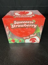 Sunny Days Jumbo Squeezy Strawberry Squishy Toy Stress Relief Sensory Fun