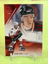 Jarome Iginla SP RELIC 2023-24 SP Game Used #179 RED Legend Jersey - Flames
