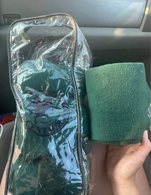Centaur HorseCare Hunter Green Polo Wraps for Horses